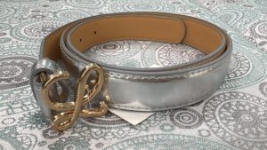 Cinturón L Plata